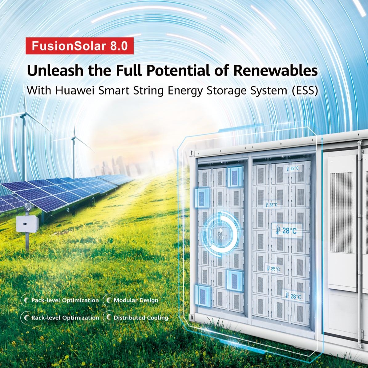 Huawei Smart String ESS Now Available – Next-Generation Energy Storage for Utility & C&I