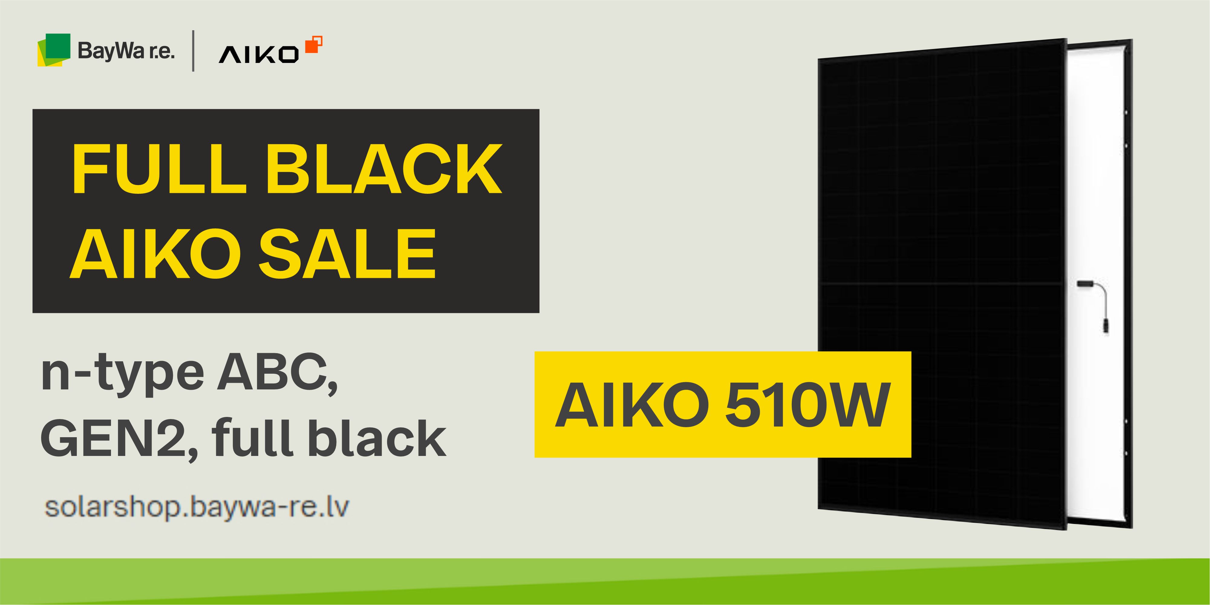 Full black Aiko 510W sale